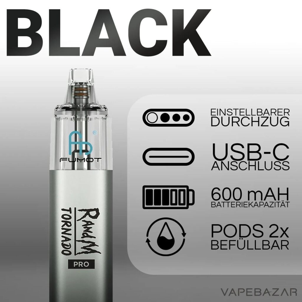 Mit RandM Tornado: Der optimistische Weg zum Vaping